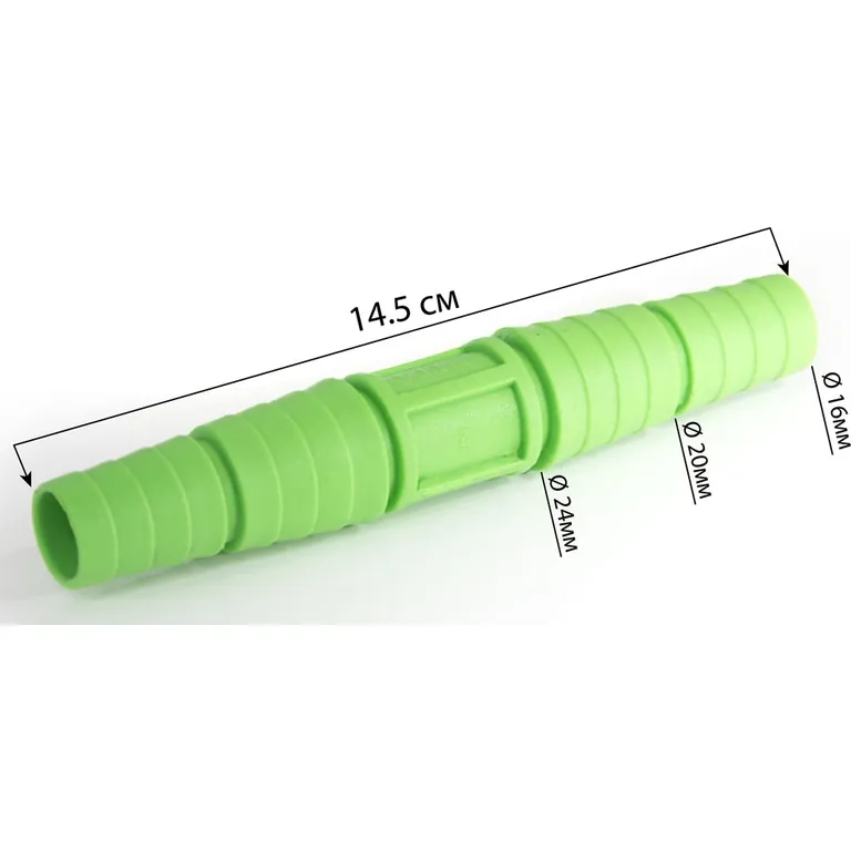 Двійник з'єднувач 1/2+3/4 універсальний для поливальних шлангів