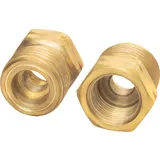 Перехідник до польського баллона S22, G-3/8-L внутрішня ліва різьба, Сп 21,8-L зовнішня ліва різьба, матеріал латунь