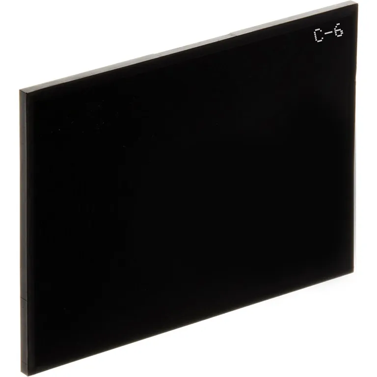 Світлофільтр для зварювальної маски С-6 (12 DIN) євро-розмір 90х110х2,8 мм (матеріал: мінеральне загартоване скло) Антоніо Маск ZS-1216