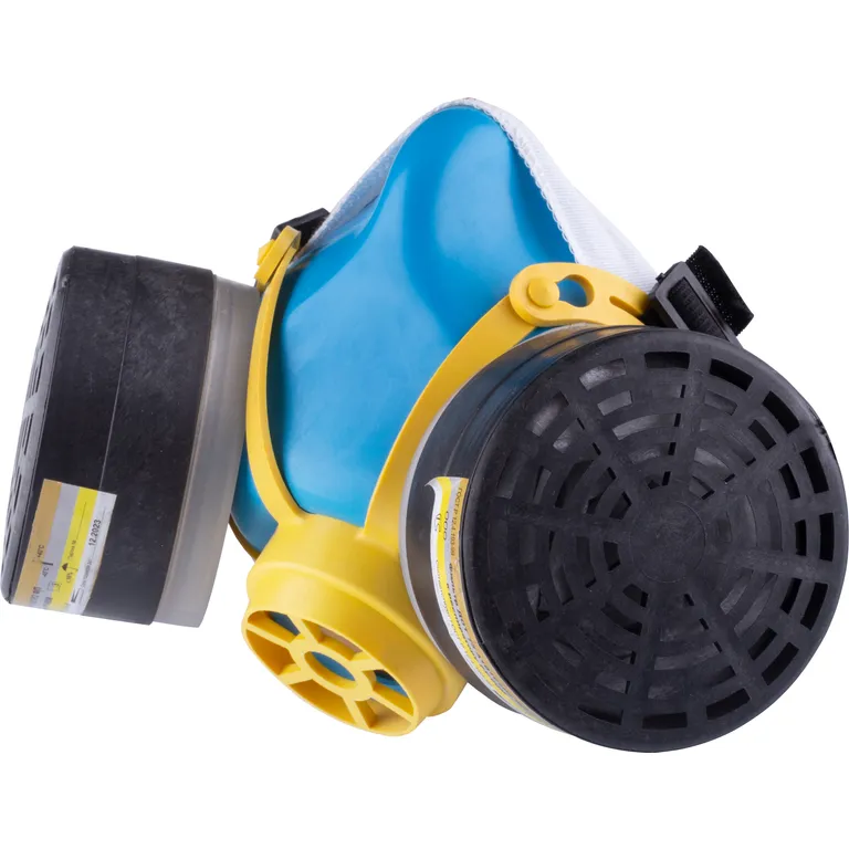 Полумаска респиратор РУ-60М с 2-мя химическими фильтрами (ДОТ 75 А1В1Е1P2 ФП) размер 3 Харьков