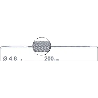 Напильник для заточки цепей Штиль 4,8 мм