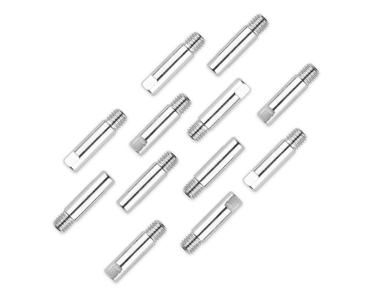 Наконечник токосъёмный 0,8 мм E-Cu-Nickel М6 D6мм/L25мм для горелки сварочного полуавтомата Наконечник токосъёмный 0,8 мм E-Cu-Nickel М6 D6мм/L25мм для горелки сварочного полуавтомата