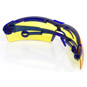 Очки защитные Драйвер жёлтые (линза ПК, не потеющая, антицарапина, поворотные удлинённые дужки,, фото 2, цена