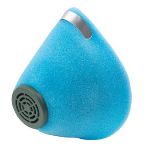 Респиратор У2К (код-2) голубой (без клеёнки внутри медицинская фильтроткань) 2 клапана на вдох, один на выдох, фото 1, цена